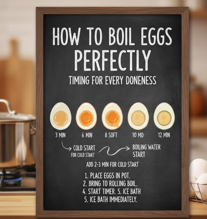 how to boil eggs