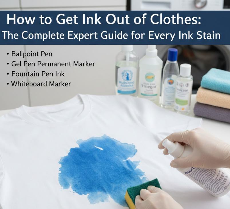 How to Get Ink Out of Clothes