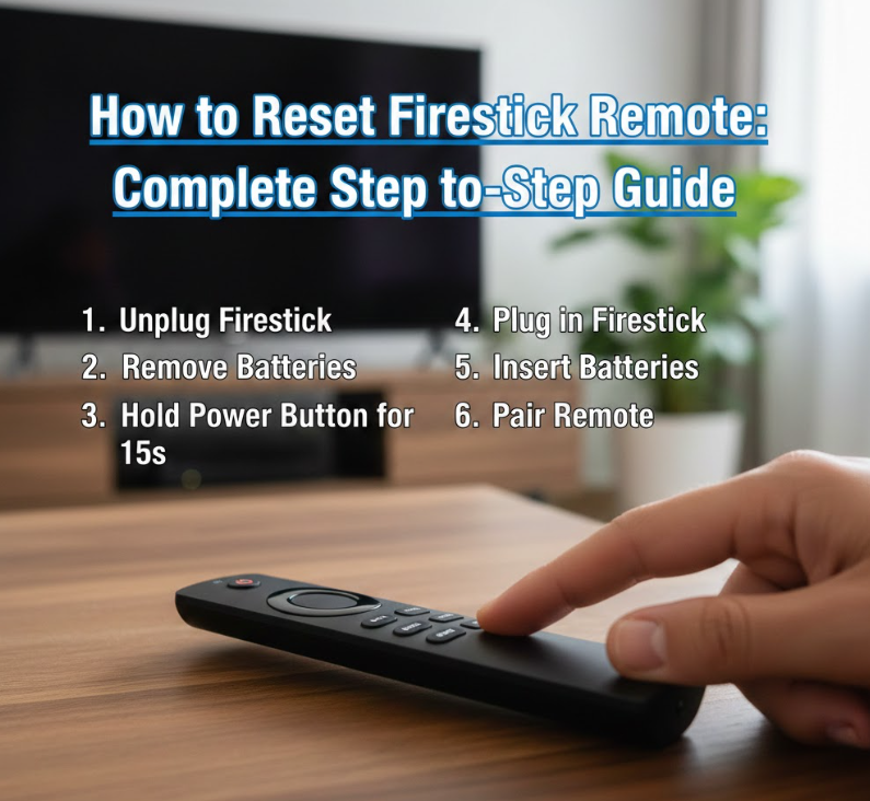 How to Reset Firestick Remote