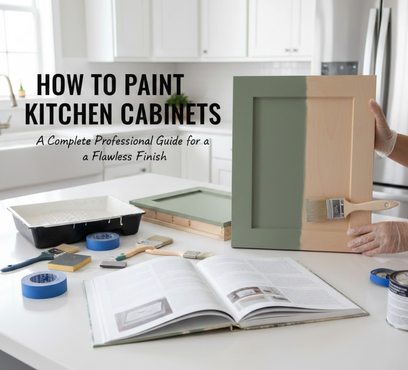 How to Paint Kitchen Cabinets