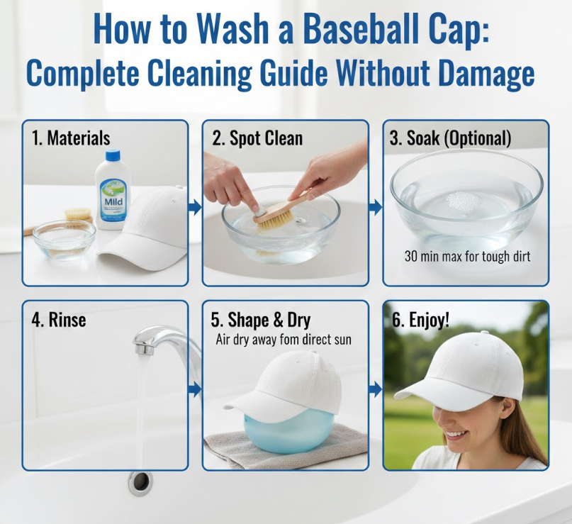 How to Wash a Baseball Cap