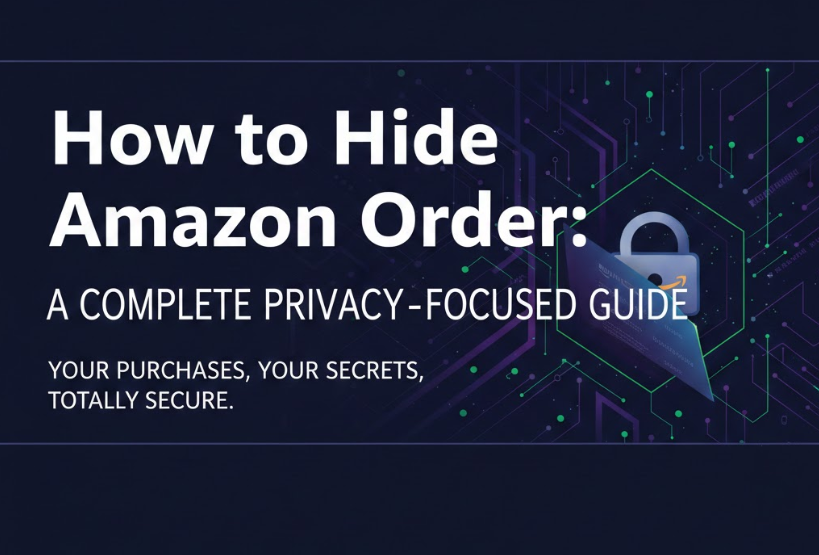 How to Hide Amazon Order
