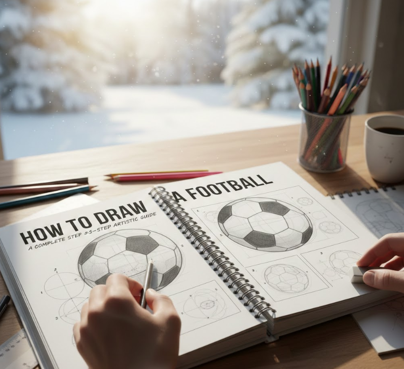 How to Draw a Football