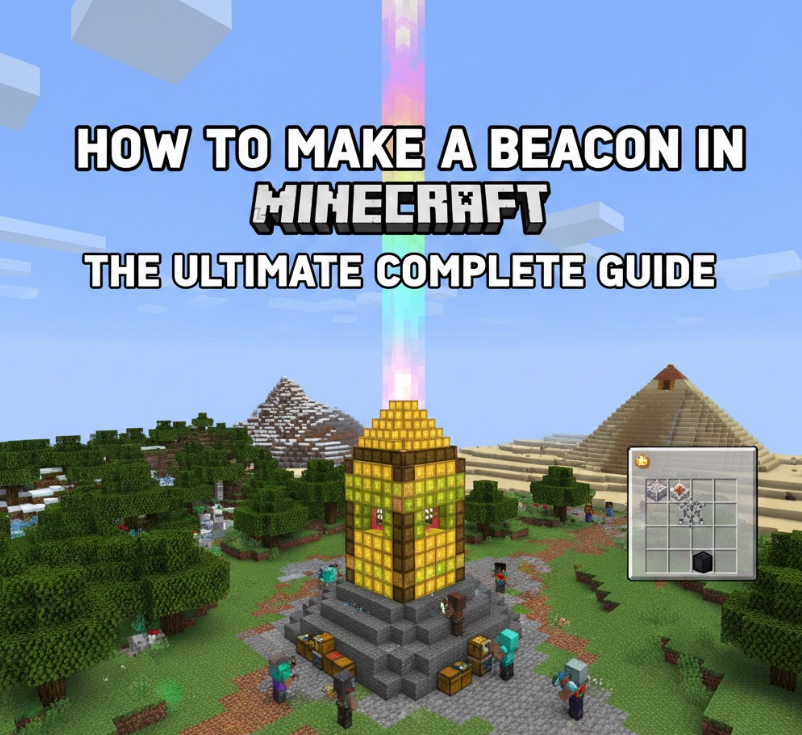 How to Make a Beacon in Minecraft