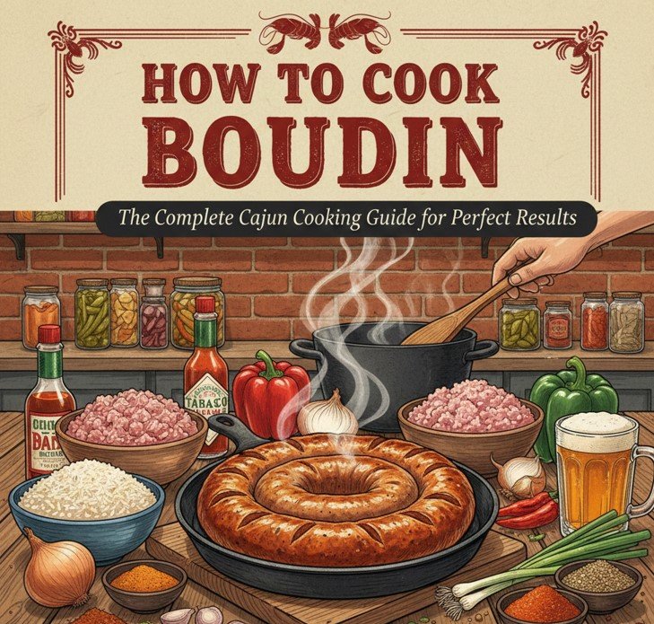 how to cook boudin