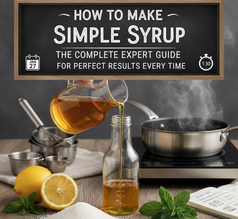 how to make simple syrup