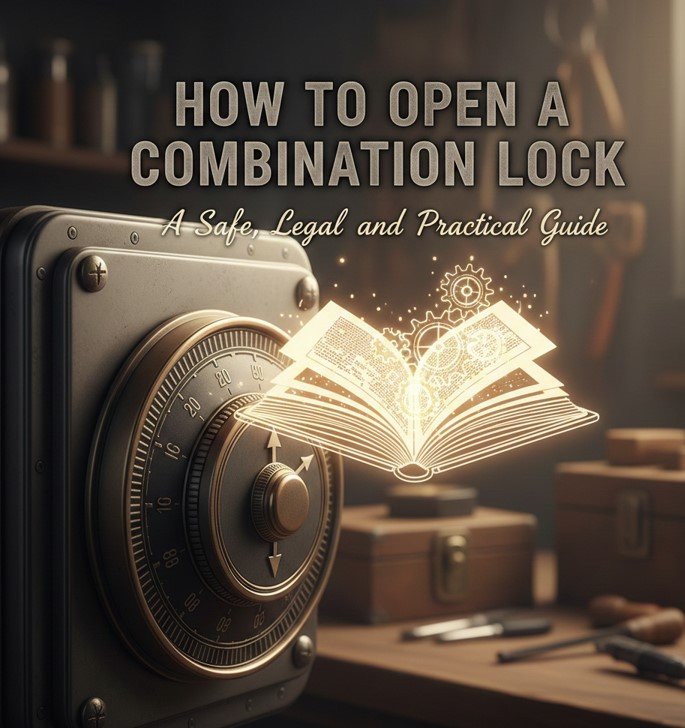 how to open a combination lock