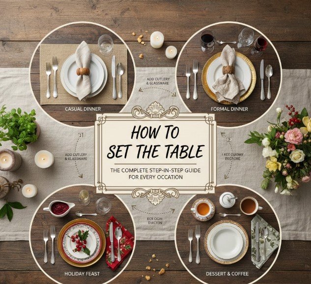 how to set the table