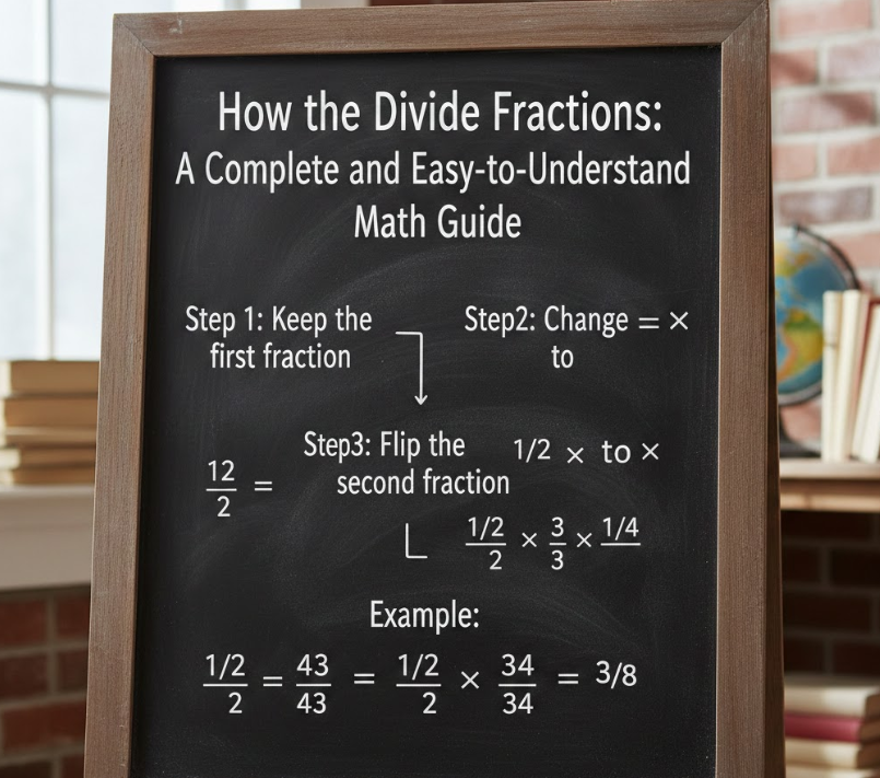 How to Divide Fractions