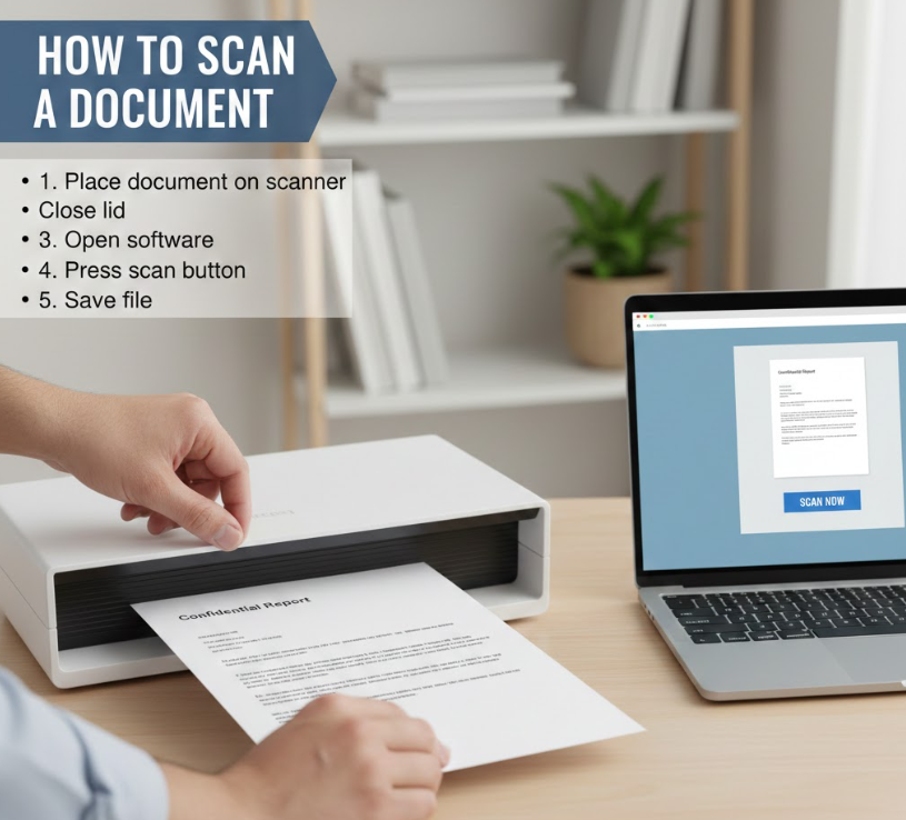 How to Scan a Document