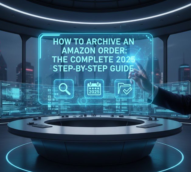 how to archive an amazon order