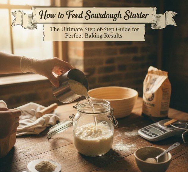how to feed sourdough starter