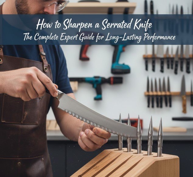 How to Sharpen a Serrated Knife