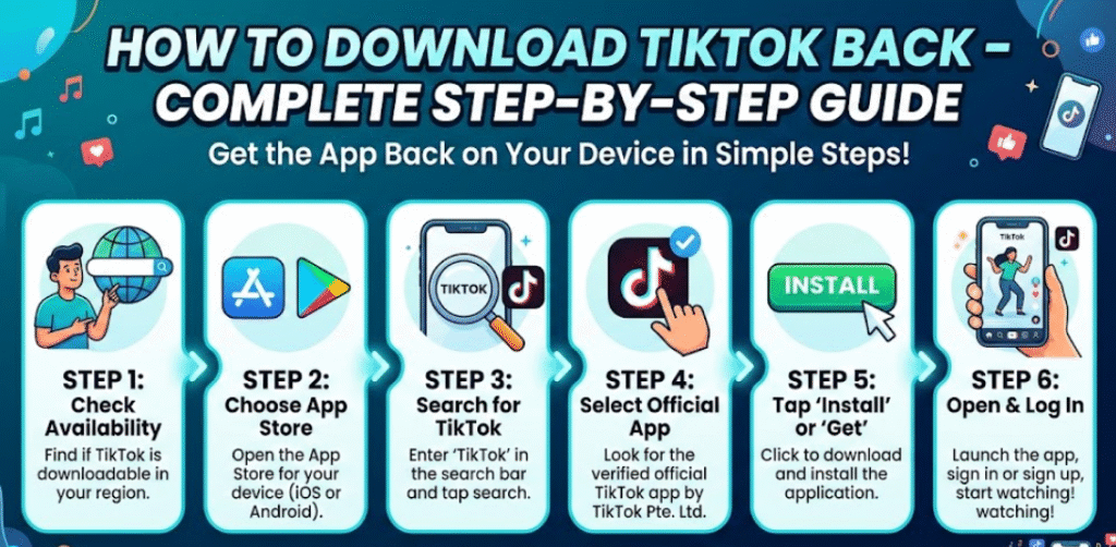 How to Download TikTok Back