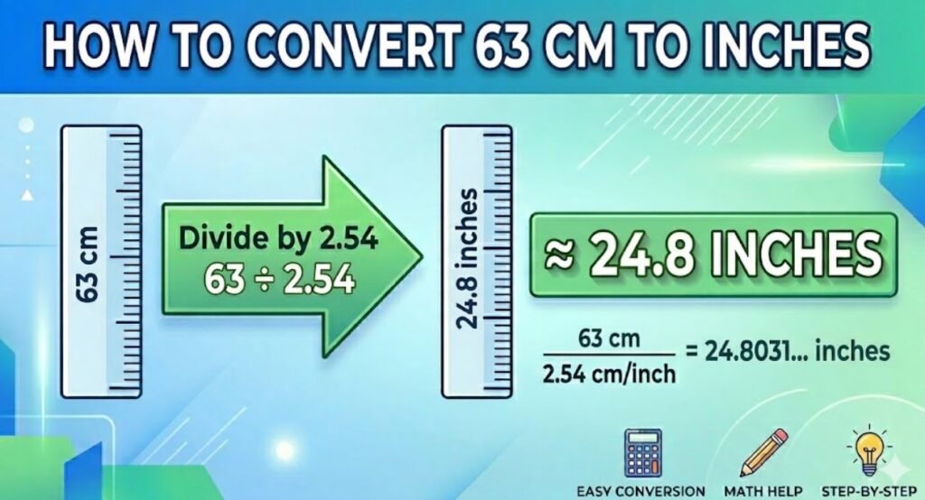 How to Convert 63 cm to Inches: Complete Guide 63 cm to Inches
