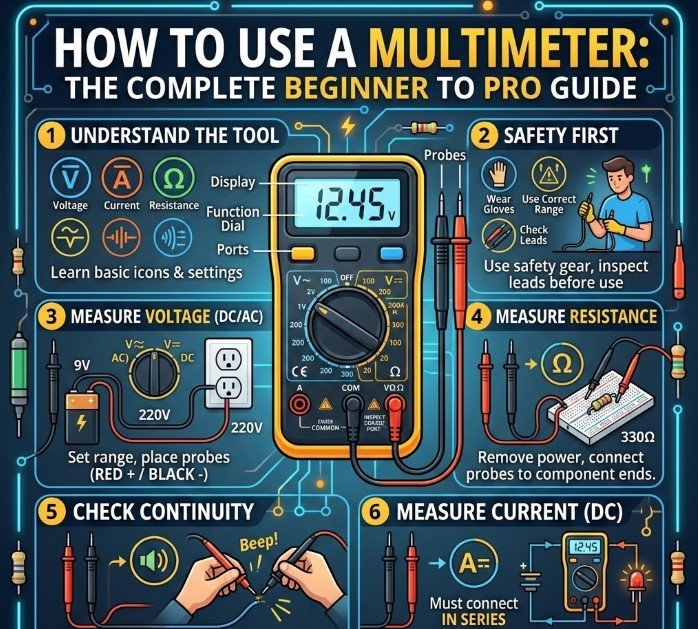 how to use a multimeter